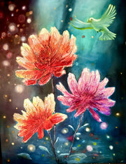 Celestial Garden 48" x 72" pick up only