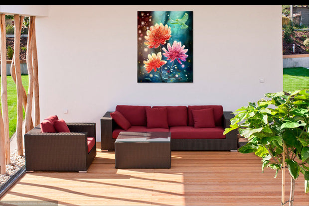 Celestial Garden 48" x 72" pick up only