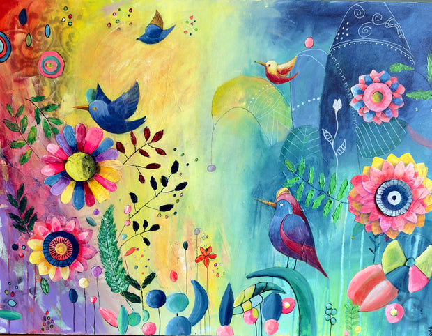 The Garden of Thought 30 x 40